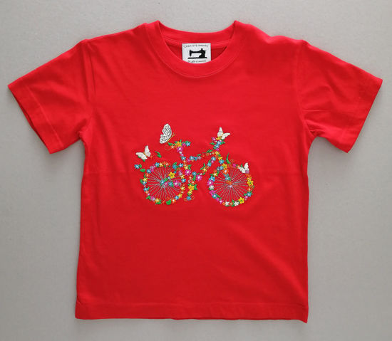 Poza cu Tricou copii Bicicleta