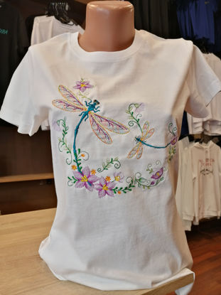 Poza cu Tricou Libelule si Flori