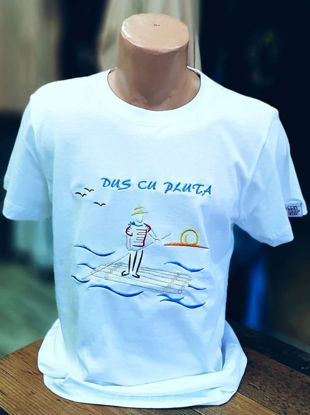 Poza cu Tricou Dus Cu Pluta