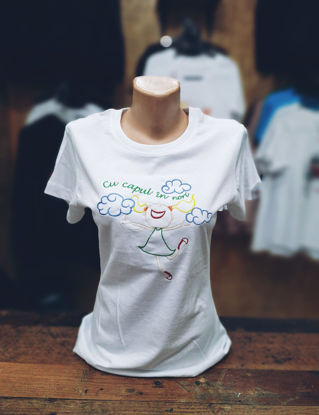 Poza cu Tricou Cu Capul In Nori
