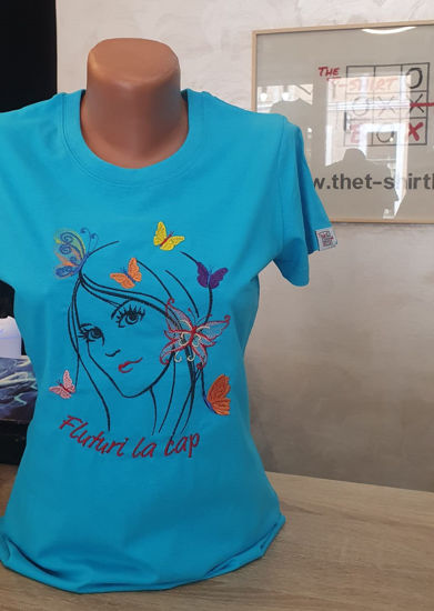 Poza cu Tricou Fluturi la Cap