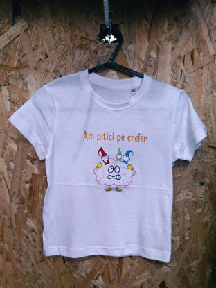Poza cu Tricou Copii Pitici Pe Creier