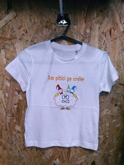 Poza cu Tricou Copii Pitici Pe Creier